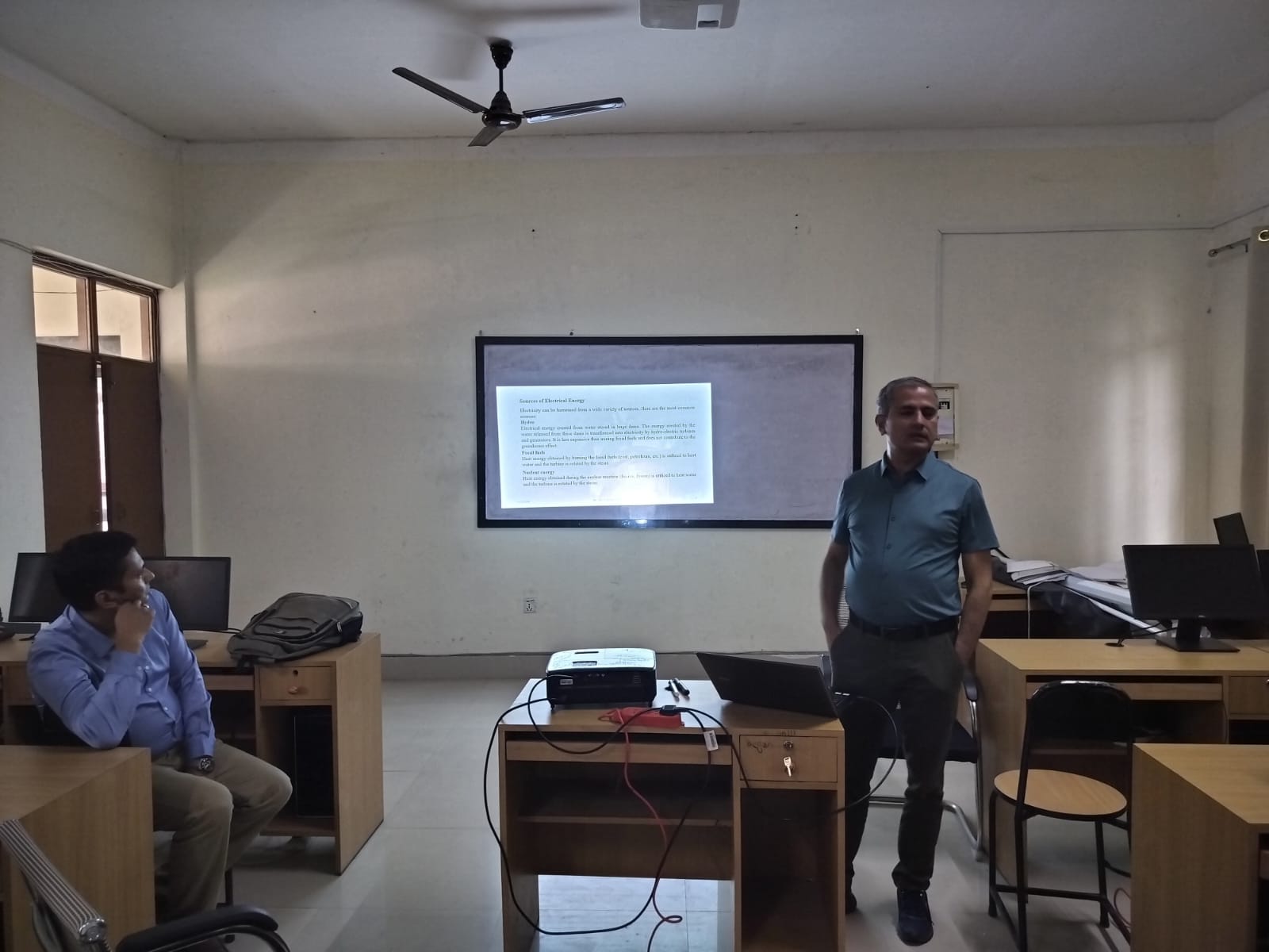 2081-01-30 (12 May, 2024) Guest Lectures to the Students of  Electrical and Electronics Engg by Assoc. Prof. Dr. Basanta Kumar Gautam and Assoc. Prof. Dr. Ram Kaji Budathoki